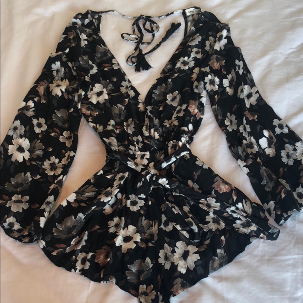Boutique floral romper
